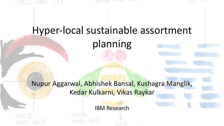 hyper local sustainable assortment planning