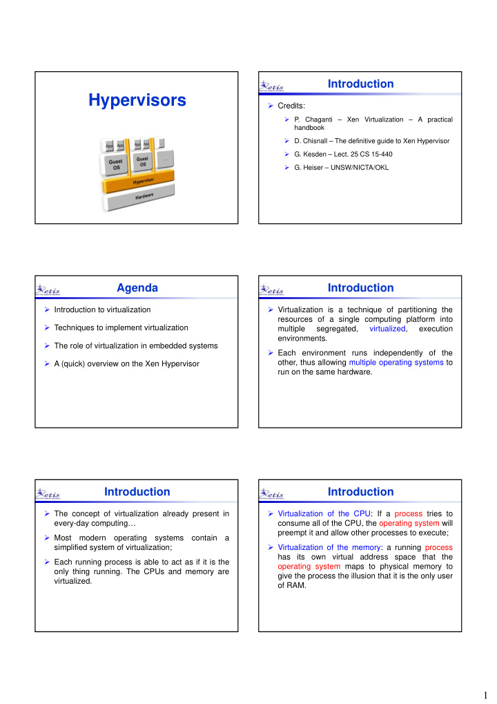 hypervisors