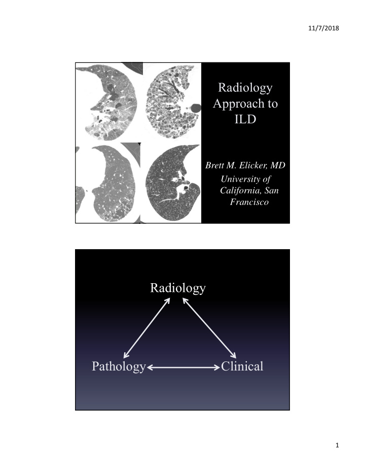 radiology pathology clinical