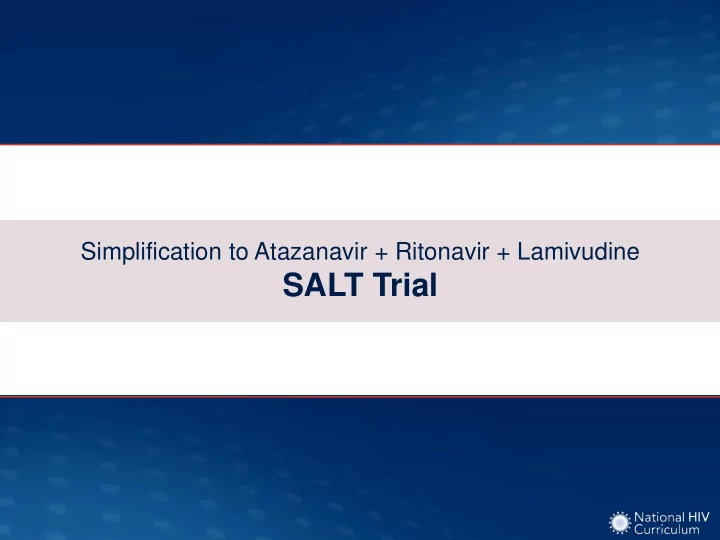 salt trial