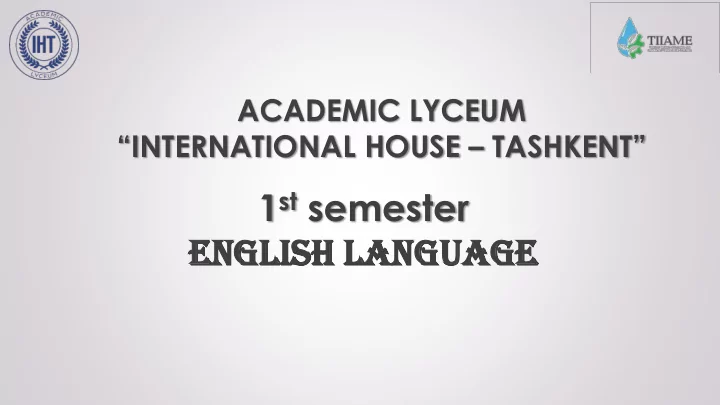 en engl glish ish lan anguag guage topic 21 solutions
