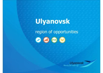 region of opportunities