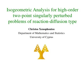 Isogeometric Analysis for high-order  two-point singularly perturbed  problems of
