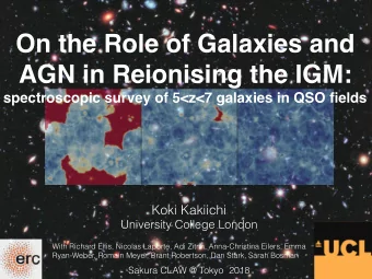 On the Role of Galaxies and  AGN in Reionising the IGM:  spectroscopic survey of 5&lt;z&lt;7