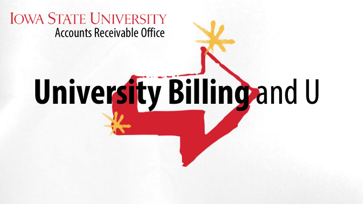 university billing and u accounts receivable