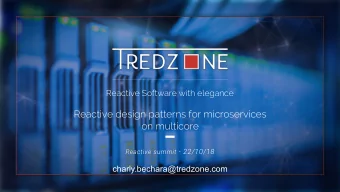 Reactive design patterns for microservices  on multicore Reactive summit - 22/10/18
