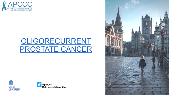 oligorecurrent prostate cancer