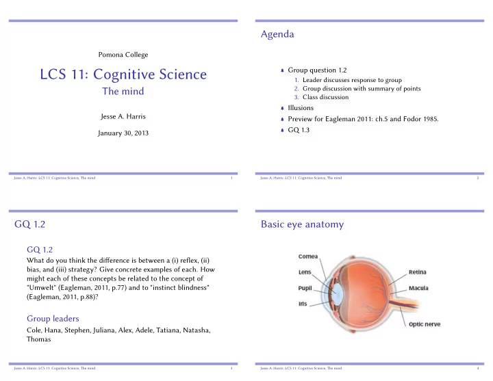 lcs 11 cognitive science