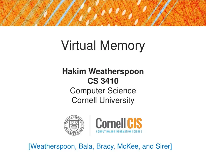 virtual memory