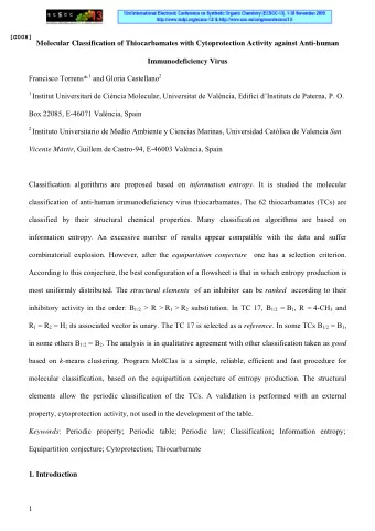 Molecular Classification of Thiocarbamates with Cytoprotection Activity against Anti-human