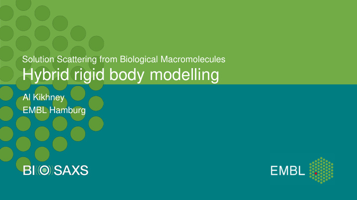 hybrid rigid body modelling