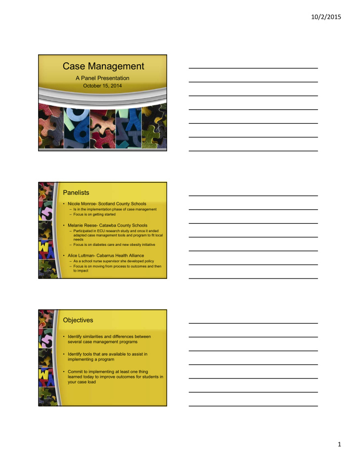 case management