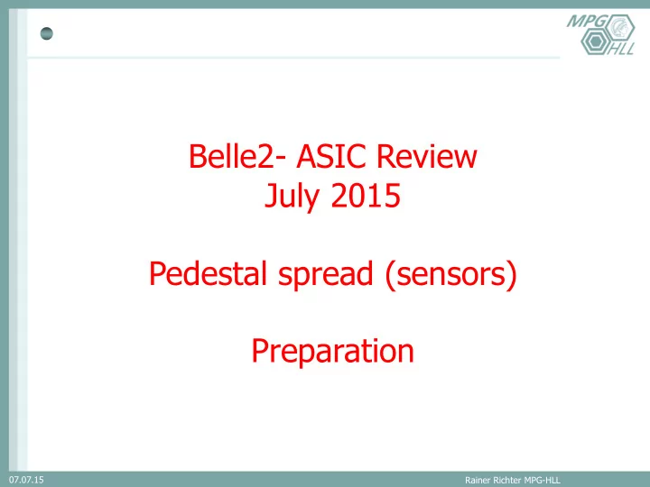 pedestal spread sensors