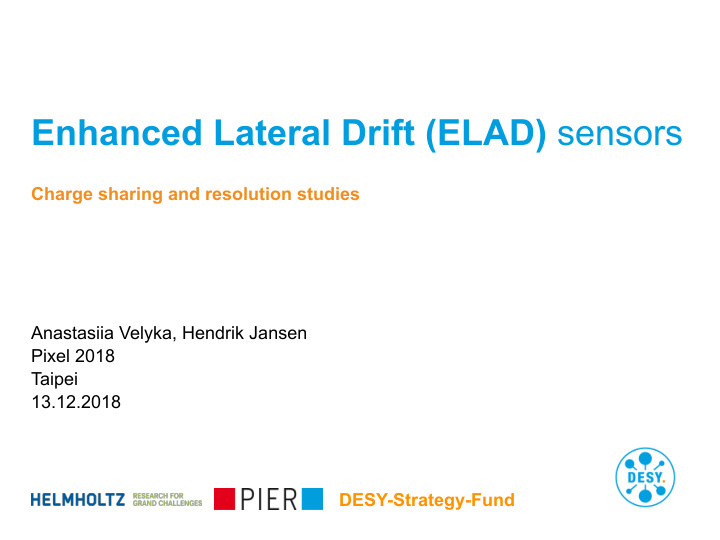 enhanced lateral drift elad sensors