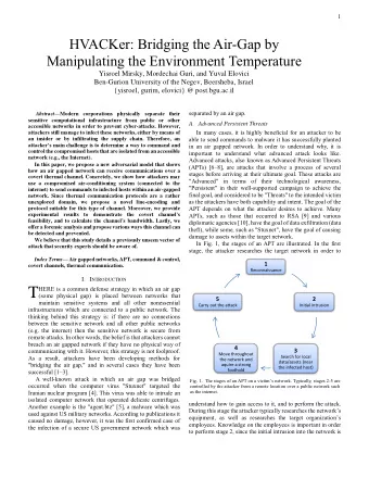 T  (some physical gap) is placed between networks that  5  2  maintain sensitive systems and all
