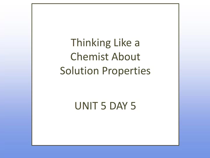 chemist about