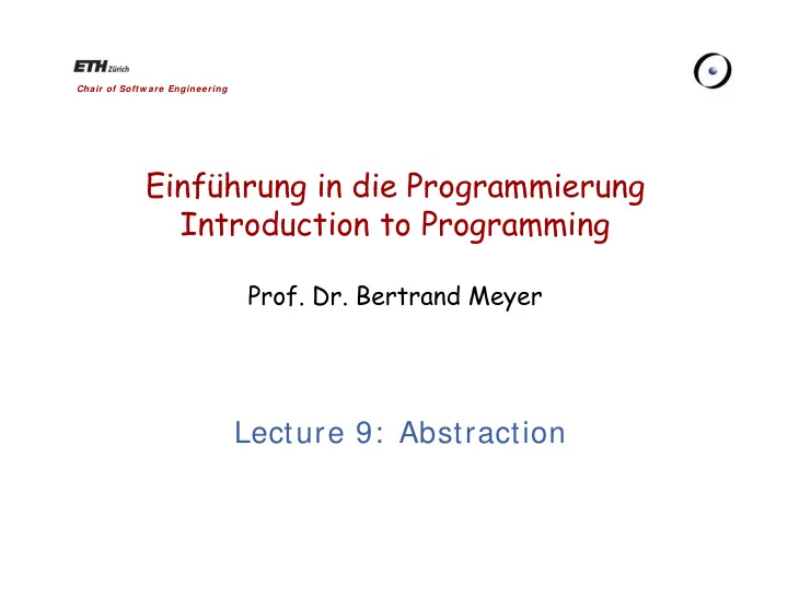 einf hrung in die programmierung einf hrung in die