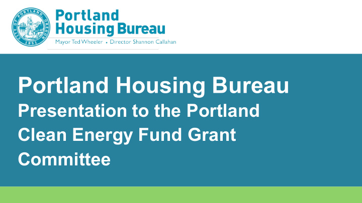 portland housing bureau