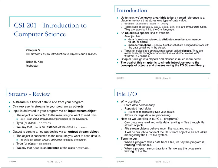 csi 201 introduction to
