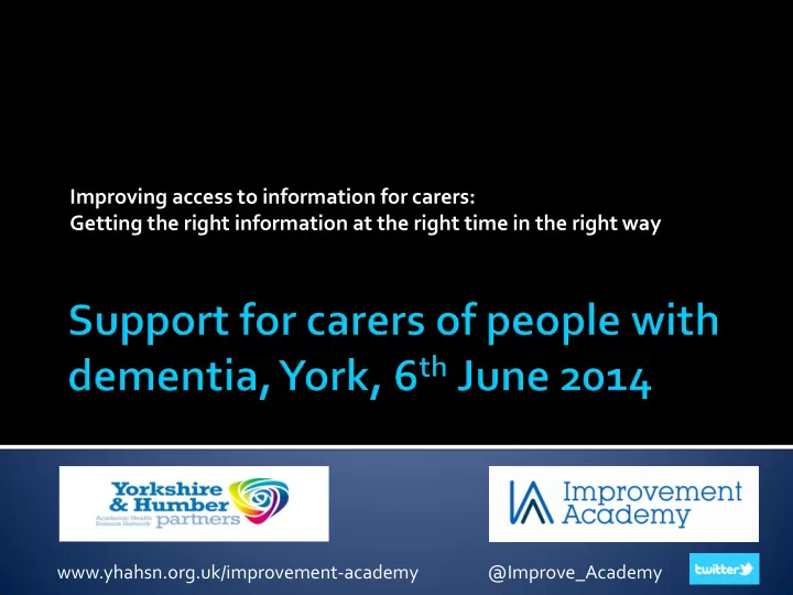 yhahsn org uk improvement academy improve academy ruth