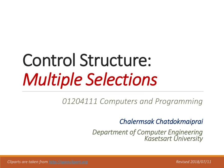 control structure