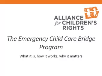 Program  What it is, how it works, why it matters  Logistics    Webinars will be recorded and