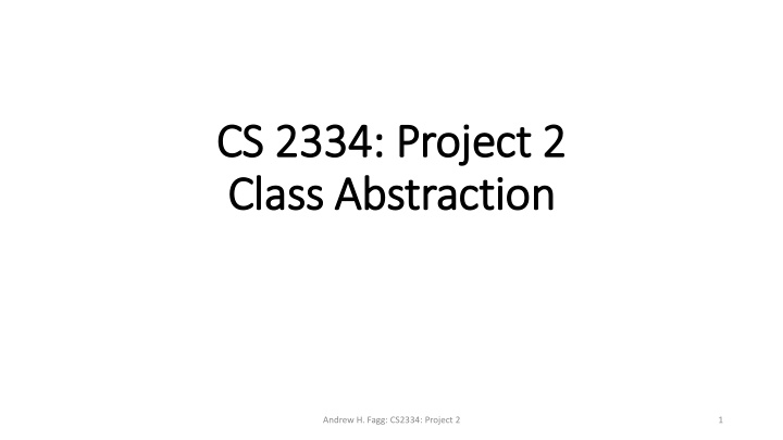 cs 2334 proje ject 2