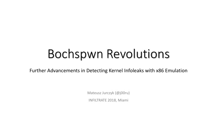 bochspwn revolutions