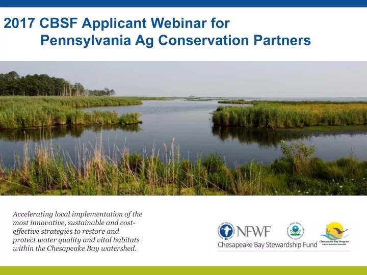 1 webinar instructions 2 overview of chesapeake bay