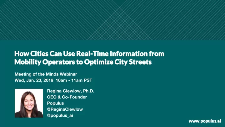 meeting of the minds webinar wed jan 23 2019 10am 11am