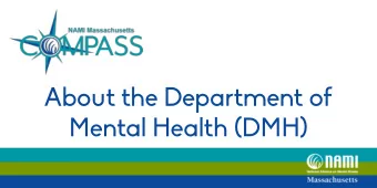 A  b  o  u  t  t  h  e  D  e  p  a  r  t  me  n  t  o  f  M  e  n  t  a  l  H  e  a  l  t  h  (  D