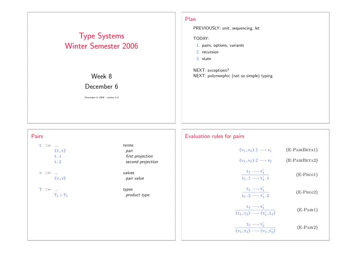 type systems