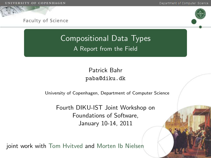 compositional data types