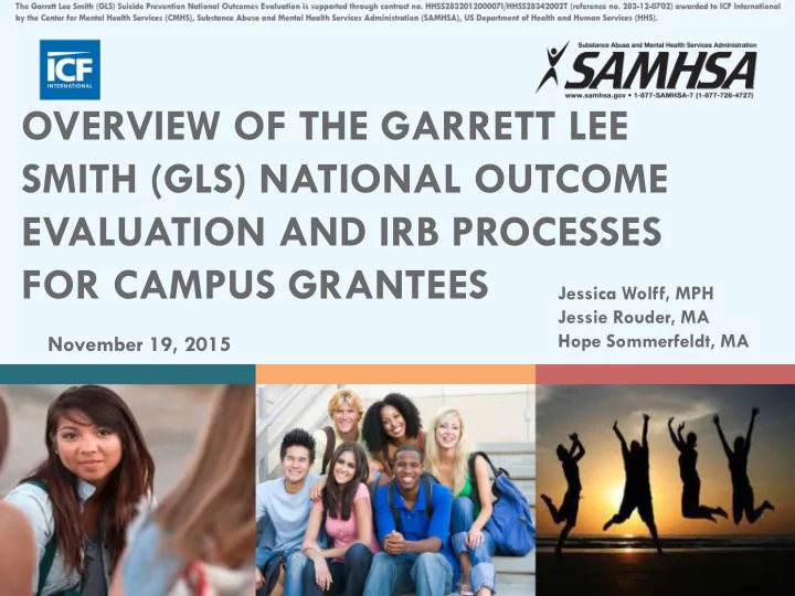 overview of the garrett lee