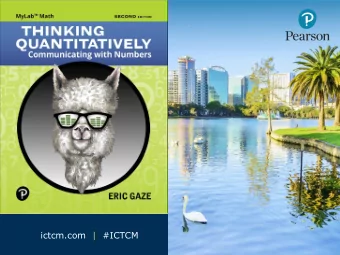 VIRTUAL CONFERENCE  ictcm.com | #ICTCM 32 nd International Conference on  Technology in Collegiate