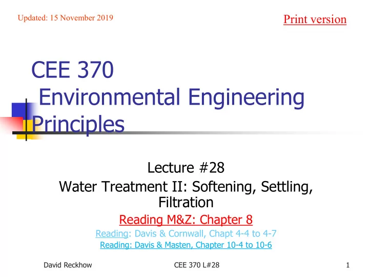 cee 370 environmental engineering principles