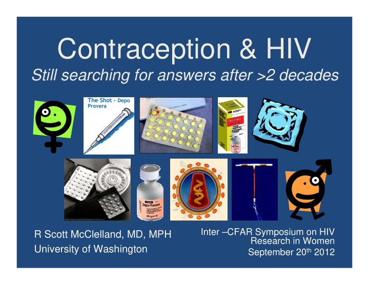 contraception hiv