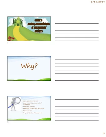 Why?  2  Liens, Specific and General    Legal Terms [lis pendens, writ of    attachment]