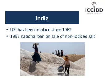 India    USI  has  been  in  place  since  1962      1997