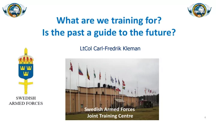 is the past a guide to the future