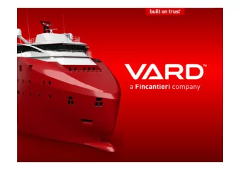 Extraordinary General M eeting  Vard Holdings Limited  3 October 2013  European network for Health