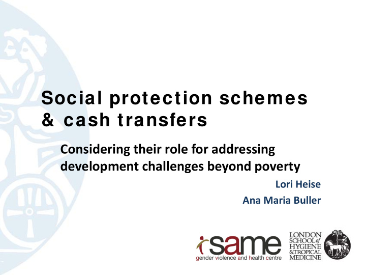 social protection schemes cash transfers