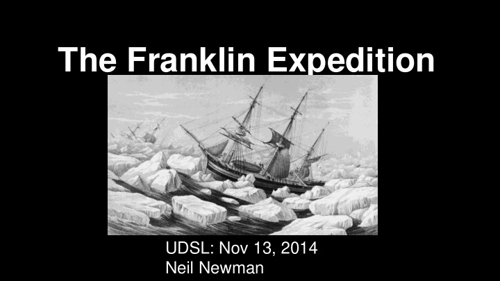 the franklin expedition
