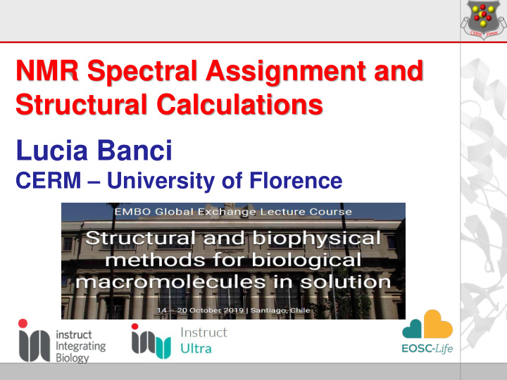nmr spectral assignment and