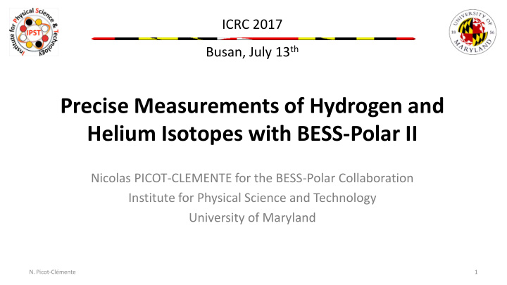 helium isotopes with bess polar ii