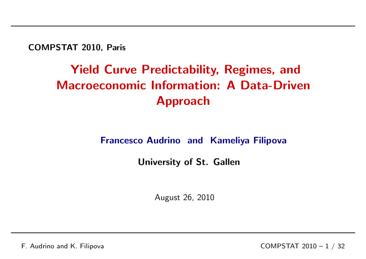 yield curve predictability regimes and macroeconomic