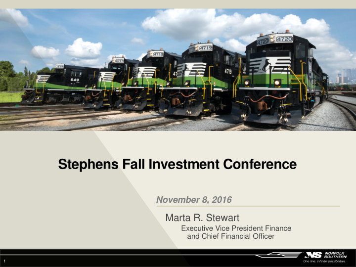 stephens fall investment conference