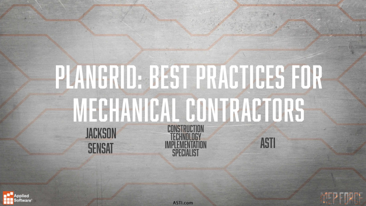 plangrid best practices for mechanical contractors