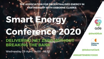 Beyond the national: how delivering net zero could affect people and places - Jim Skea (Chair of