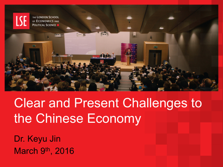 clear and present challenges to the chinese economy